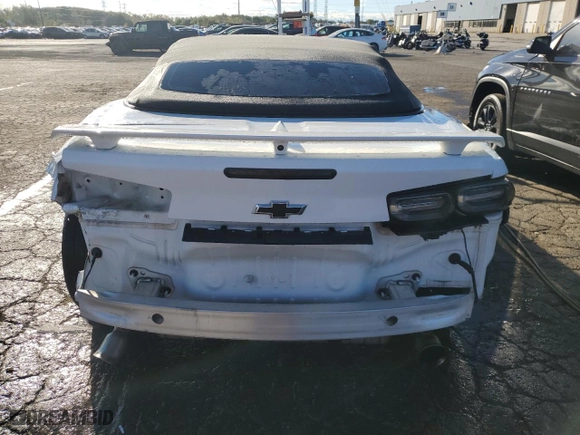 2019 Chevrolet Camaro 2SS with VIN 1G1FH3D74K0113036, listed as a Copart auction lot 74618094 with 57,591 mi miles and Salvage Title. Bid and sale history available at carsss.com. Image 6.