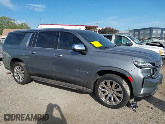 2022 Chevrolet Suburban Premier with VIN 1GNSKFKD2NR138333, listed as a IAAI auction lot 41911336 with 78,003 mi miles. Bid and sale history available at carsss.com. Image 13.