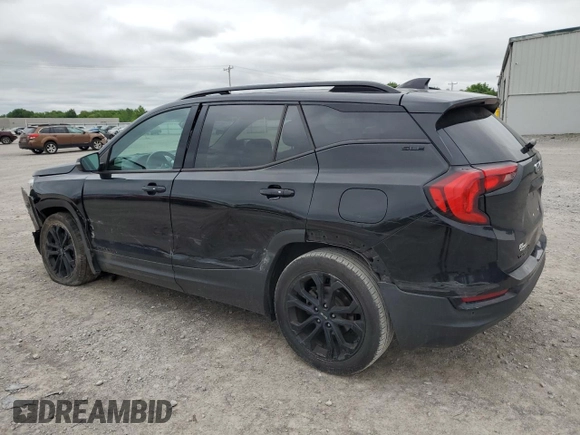 2020 GMC Terrain SLE with VIN 3GKALMEV2LL299087, listed as a Copart auction lot 60545425 with 88,199 mi miles and Salvage title. Bid and sale history available at DreamBid. Image 2.