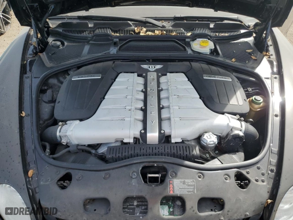 2007 Bentley Continental GT with VIN SCBDR33W97C047421, listed as a Copart auction lot 76142034 with NaN miles and Salvage Title. Bid and sale history available at carsss.com. Image 11.