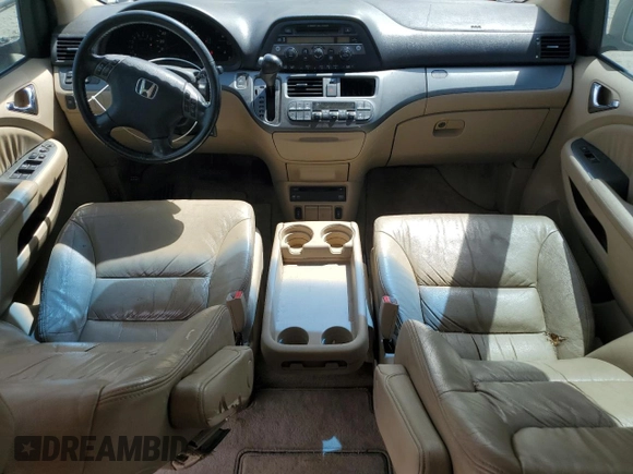 2007 Honda Odyssey EX-L with VIN 5FNRL38757B440549, listed as a Copart auction lot 56468505 with 211,759 mi miles and Clean Title. Bid and sale history available at DreamBid. Image 8.