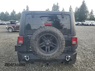 2018 Jeep Wrangler JK Unlimited Sport S with VIN 1C4BJWDG4JL854814, listed as a Copart auction lot 85487214 with 78,577 mi miles and Salvage Title. Bid and sale history available at carsss.com. Image 6.