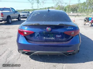 2017 Alfa Romeo Giulia Ti with VIN ZARFAECN3H7556727, listed as a IAAI auction lot 41901444 with 96,678 mi miles. Bid and sale history available at carsss.com. Image 16.