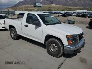 2007 GMC Canyon SL with VIN 1GTCS149078156279, listed as a Copart auction lot 53717255 with 108,885 mi miles and Salvage Title. Bid and sale history available at carsss.com. Image 4.