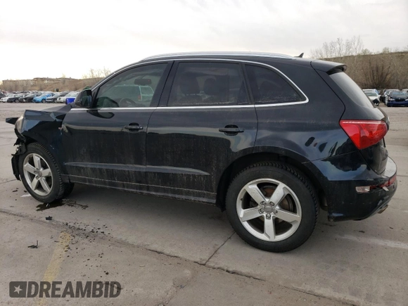 2012 Audi Q5 Premium Plus with VIN WA1DKAFP4CA003871, listed as a Copart auction lot 52215695 with 103,549 mi miles and Salvage title. Bid and sale history available at DreamBid. Image 2.