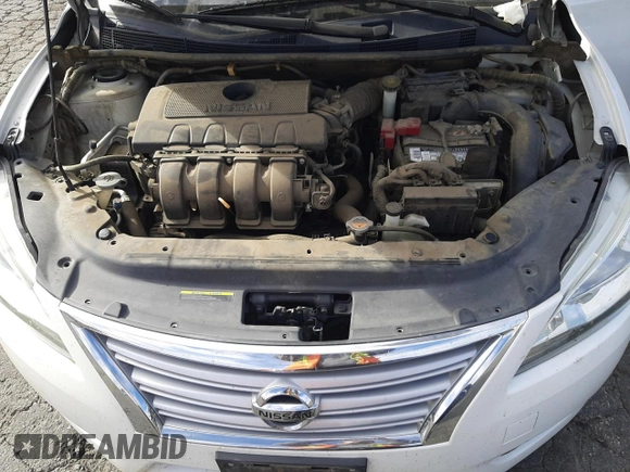 2015 Nissan Sentra SV with VIN 3N1AB7AP6FL680780, listed as a Copart auction lot 79283543 with 134,819 mi miles and Salvage Title. Bid and sale history available at DreamBid. Image 11.