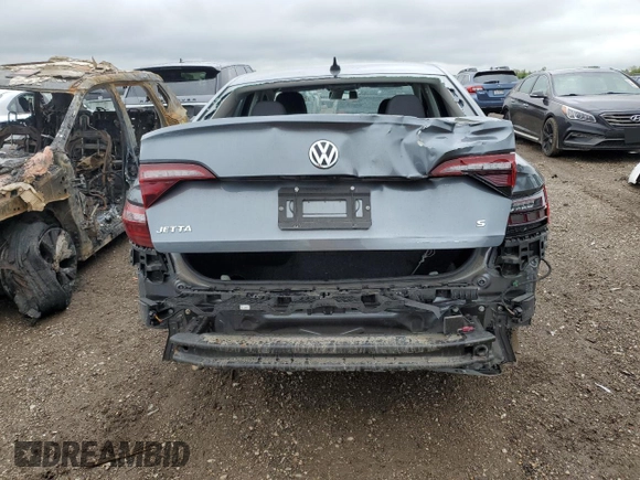 2020 Volkswagen Jetta S with VIN 3VWN57BU1LM013953, listed as a Copart auction lot 57895395 with 47,368 mi miles and Salvage title. Bid and sale history available at DreamBid. Image 6.