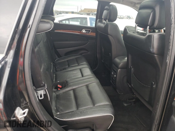 2013 Jeep Grand Cherokee Overland with VIN 1C4RJECG5DC528650, listed as a Copart auction lot 51581684 with 141,050 mi miles and Clean Title. Bid and sale history available at carsss.com. Image 10.