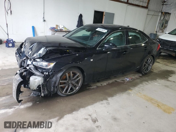 2019 Lexus IS 300 with VIN JTHC81D20K5034919, listed as a Copart auction lot 53449635 with 31,971 mi miles and Non repairable. Bid and sale history available at DreamBid. Image 1.