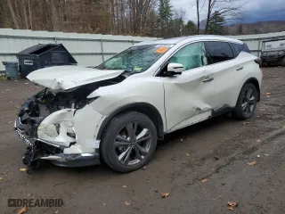 2023 Nissan Murano Platinum with VIN 5N1AZ2DS8PC142151, listed as a Copart auction lot 78829314 with 0 mi miles and Salvage Title. Bid and sale history available at carsss.com. Image 1.