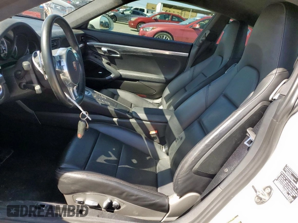 2014 Porsche 911 Turbo S with VIN WP0AD2A90ES167827, listed as a Copart auction lot 47832645 with 15,491 mi miles and Non Repairable. Bid and sale history available at DreamBid. Image 7.