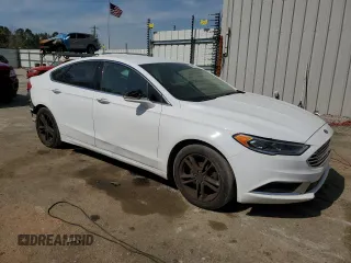2018 Ford Fusion SE with VIN 3FA6P0HD8JR229000, listed as a Copart auction lot 49848275 with 81,065 mi miles and Clean title. Bid and sale history available at DreamBid. Image 4.