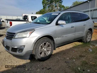 2015 Chevrolet Traverse LT with VIN 1GNKRHKD6FJ271474, listed as a Copart auction lot 54000655 with 168,868 mi miles and Salvage title. Bid and sale history available at DreamBid. Image 1.