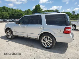 2015 Ford Expedition Platinum with VIN 1FMJU1MT6FEF24733, listed as a Copart auction lot 58774634 with 189,982 mi miles and Salvage title. Bid and sale history available at DreamBid. Image 2.