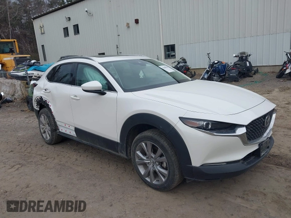 2021 Mazda CX-30 Premium with VIN 3MVDMBDM8MM216520, listed as a IAAI auction lot 41848596 with 60,353 mi miles and . Bid and sale history available at DreamBid. Image 1.
