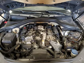 2014 Mercedes-Benz M 350 with VIN 4JGDA2EB0EA429463, listed as a Copart auction lot 60198335 with 197,530 mi miles and Clean title. Bid and sale history available at DreamBid. Image 12.