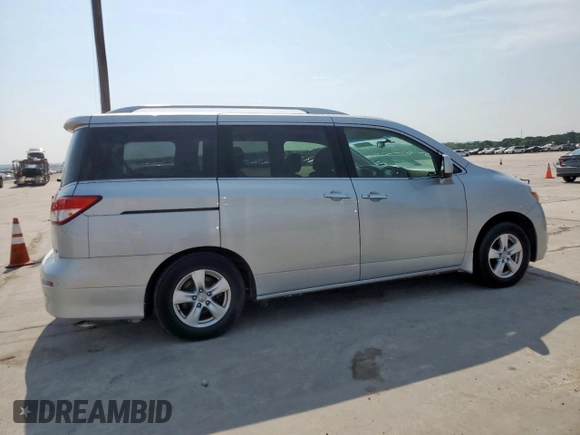 2011 Nissan Quest SL z VIN JN8AE2KP4B9007399, wystawiony jako Copart lot #57334335 z przebiegiem 125 715 mil mil oraz Czysty tytuł • Clean title. Historia ofert i sprzedaży dostępna na DreamBid. Obrazek 3.
