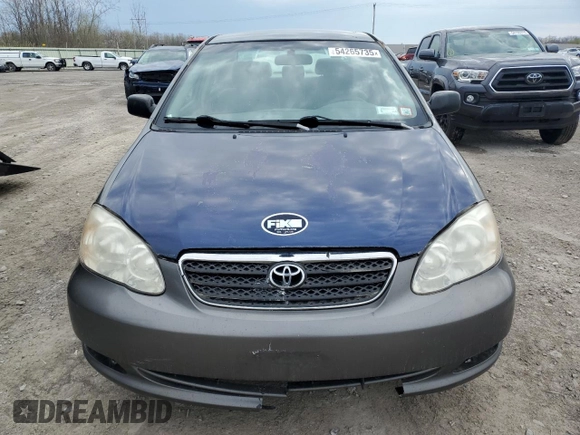 2007 Toyota Corolla CE with VIN 2T1BR30E17C726204, listed as a Copart auction lot 54265735 with 299,999 mi miles and Clean Title. Bid and sale history available at carsss.com. Image 5.