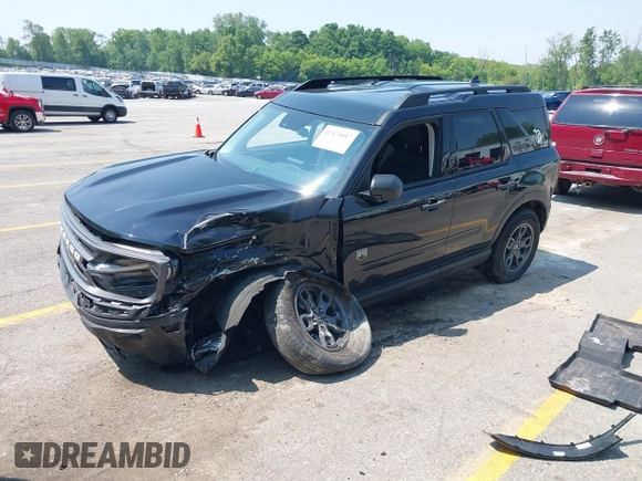 2023 Ford Bronco Sport Big Bend z VIN 3FMCR9B67PRD67931, wystawiony jako IAAI lot #42474847 z przebiegiem 27 902 mil mil oraz . Historia ofert i sprzedaży dostępna na DreamBid. Obrazek 17.