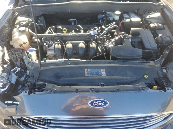 2017 Ford Fusion S with VIN 3FA6P0G76HR201606, listed as a Copart auction lot 41729265 with 124,475 mi miles and Salvage Title. Bid and sale history available at DreamBid. Image 11.