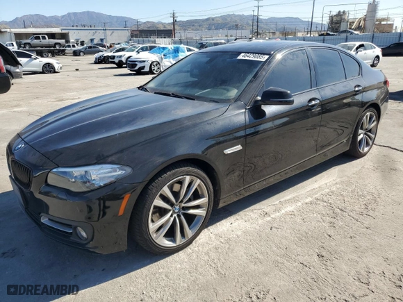 2016 BMW 5 Series 528i with VIN WBA5A5C5XGG354856, listed as a Copart auction lot 46429085 with NaN miles and Salvage Title. Bid and sale history available at carsss.com. Image 1.