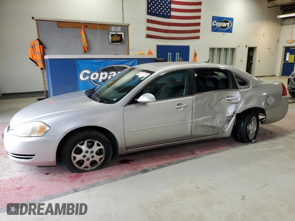 2006 Chevrolet Impala LS with VIN 2G1WB58K369199866, listed as a Copart auction lot 65974364 with 293,759 mi miles and Salvage title. Bid and sale history available at DreamBid. Image 1.