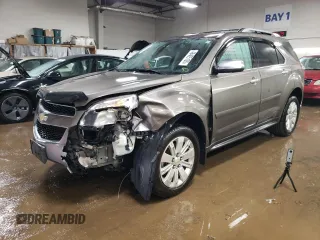 2011 Chevrolet Equinox LTZ with VIN 2CNFLGE57B6461913, listed as a Copart auction lot 49405105 with 70,608 mi miles and Salvage Title. Bid and sale history available at carsss.com. Image 1.