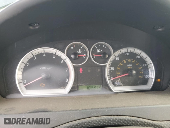 2009 Chevrolet Aveo 1LT z VIN KL1TD66E69B650192, wystawiony jako Copart lot #44943995 z przebiegiem 102 373 mil mil oraz Szkoda całkowita • Salvage title. Historia ofert i sprzedaży dostępna na DreamBid. Obrazek 9.