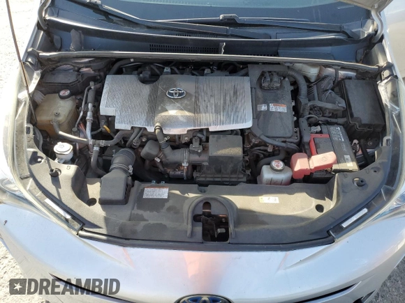 2017 Toyota Prius Two with VIN JTDKARFU7H3037108, listed as a Copart auction lot 49111555 with 203,143 mi miles and Salvage Title. Bid and sale history available at DreamBid. Image 12.