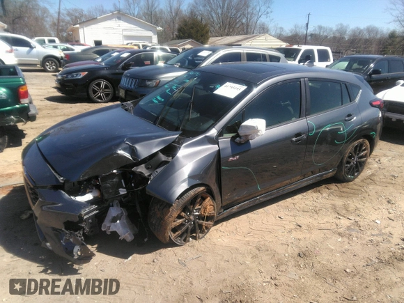 2024 Subaru Impreza RS with VIN JF1GUHJC3R8362841, listed as a IAAI auction lot 41795193 with 27,464 mi miles and . Bid and sale history available at DreamBid. Image 2.