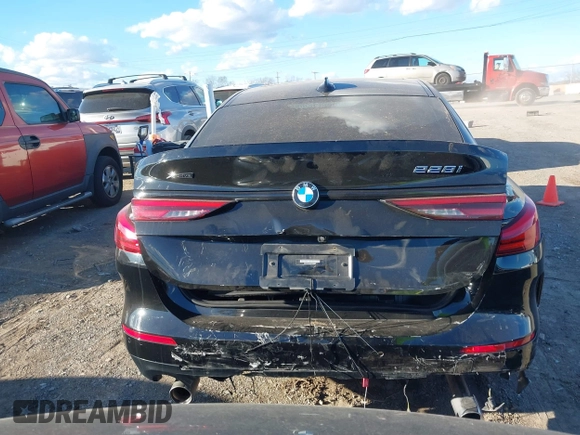 2021 BMW 2 Series 228i xDrive with VIN WBA73AK03M7H66827, listed as a IAAI auction lot 41682959 with 57,875 mi miles and . Bid and sale history available at DreamBid. Image 16.