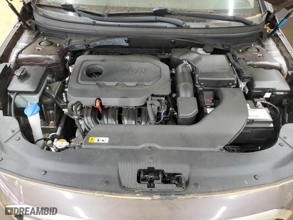 2017 Hyundai Sonata SE with VIN 5NPE24AF8HH438998, listed as a Copart auction lot 46828515 with 0 mi miles and Salvage Title. Bid and sale history available at carsss.com. Image 12.