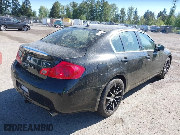 2007 Infiniti G35 G35x with VIN JNKBV61F97M816318, listed as a IAAI auction lot 42196538 with 239,671 mi miles and . Bid and sale history available at DreamBid. Image 4.