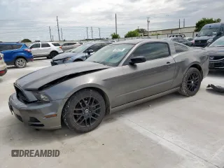 2014 Ford Mustang V6 with VIN 1ZVBP8AM7E5273383, listed as a Copart auction lot 58602265 with 154,480 mi miles and Salvage title. Bid and sale history available at DreamBid. Image 1.