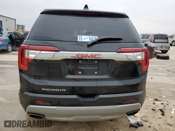 2020 GMC Acadia SLE with VIN 1GKKNKLS0LZ145658, listed as a Copart auction lot 84727964 with 42,556 mi miles and Salvage Title. Bid and sale history available at carsss.com. Image 6.