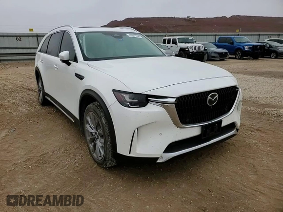 2024 Mazda CX-90 Premium Plus with VIN JM3KKEHD8R1147141, listed as a Copart auction lot 43001655 with 22,108 mi miles and Clean Title. Bid and sale history available at DreamBid. Image 11.