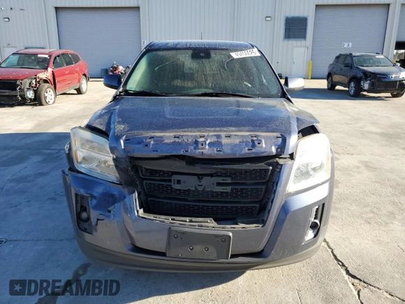 2013 GMC Terrain SLE with VIN 2GKALMEK0D6395988, listed as a Copart auction lot 49456625 with 228,569 mi miles and Salvage title. Bid and sale history available at DreamBid. Image 5.
