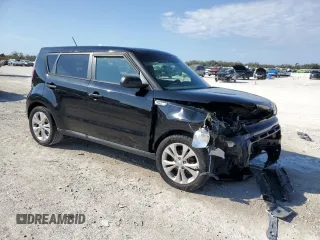 2015 Kia Soul + with VIN KNDJP3A54F7188601, listed as a Copart auction lot 43774875 with 109,913 mi miles and Salvage Title. Bid and sale history available at DreamBid. Image 4.