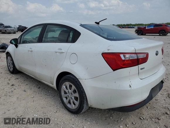 2017 Kia Rio LX z VIN KNADM4A36H6044693, wystawiony jako Copart lot #55349215 z przebiegiem 84 323 mil mil oraz Szkody całkowita. Historia ofert i sprzedaży dostępna na DreamBid. Obrazek 2.