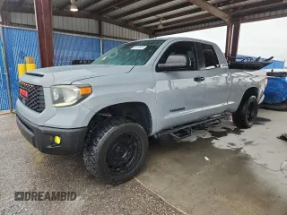 2018 Toyota Tundra SR with VIN 5TFRM5F17JX128849, listed as a Copart auction lot 58710635 with 178,325 mi miles and Salvage title. Bid and sale history available at DreamBid. Image 1.