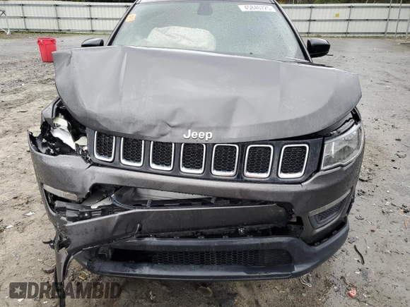 2018 Jeep Compass Sport with VIN 3C4NJCAB5JT122894, listed as a Copart auction lot 45840725 with 138,815 mi miles and Salvage Title. Bid and sale history available at carsss.com. Image 13.
