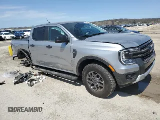 2024 Ford Ranger XLT с VIN 1FTER4HH3RLE42862, выставлен на аукционе Copart как лот 50974045 с пробегом 1 760 миль миль и Списание • Salvage title. История ставок и продаж доступна на DreamBid. Изображение 4.