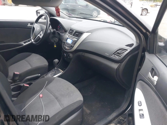 2012 Hyundai Accent GS with VIN KMHCT5AE5CU044029, listed as a IAAI auction lot 40424151 with 139,022 mi miles and . Bid and sale history available at DreamBid. Image 5.