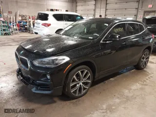 2018 BMW X2 xDrive28i with VIN WBXYJ5C39JEF69748, listed as a IAAI auction lot 41914089 with 93,122 mi miles. Bid and sale history available at carsss.com. Image 2.