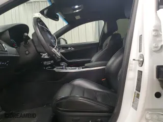 2018 Kia Stinger GT2 with VIN KNAE55LC6J6040346, listed as a Copart auction lot 82428994 with 62,560 mi miles and Salvage Title. Bid and sale history available at carsss.com. Image 7.