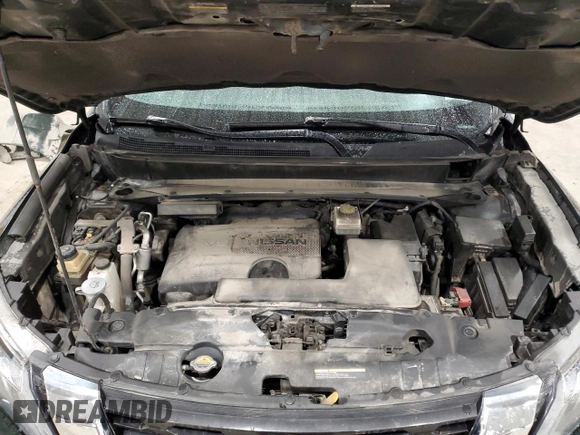 2019 Nissan Pathfinder SV with VIN 5N1DR2MM1KC576502, listed as a Copart auction lot 52304315 with 138,765 mi miles and Non Repairable. Bid and sale history available at carsss.com. Image 12.