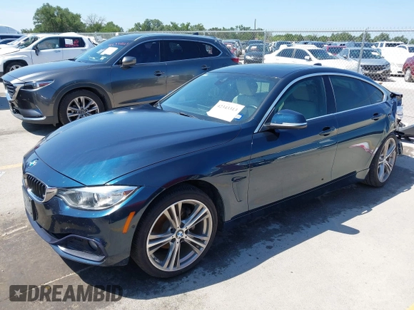2017 BMW 4 Series 430i with VIN WBA4F7C3XHG788932, listed as a IAAI auction lot 42343313 with 85,010 mi miles and . Bid and sale history available at DreamBid. Image 2.