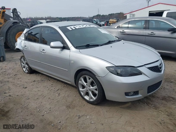 2009 Mazda Mazda3 i Touring Value with VIN JM1BK32F491224725, listed as a IAAI auction lot 41807686 with NaN miles. Bid and sale history available at carsss.com. Image 1.