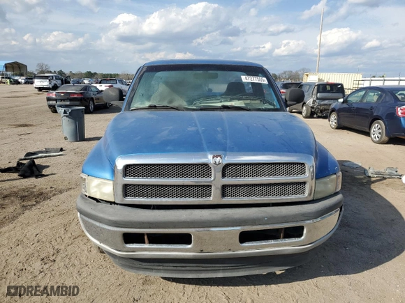 1998 Dodge Ram 1500 with VIN 3B7HC16Y2WM249256, listed as a Copart auction lot 47277555 with 164,352 mi miles and Salvage Title. Bid and sale history available at carsss.com. Image 5.