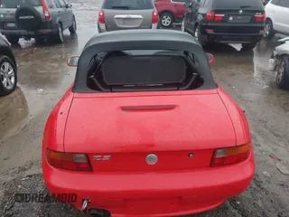 1996 BMW 3-Series Z3 with VIN 4USCH7323TLB69098, listed as a IAAI auction lot 41557656 with 67,858 mi miles. Bid and sale history available at carsss.com. Image 6.